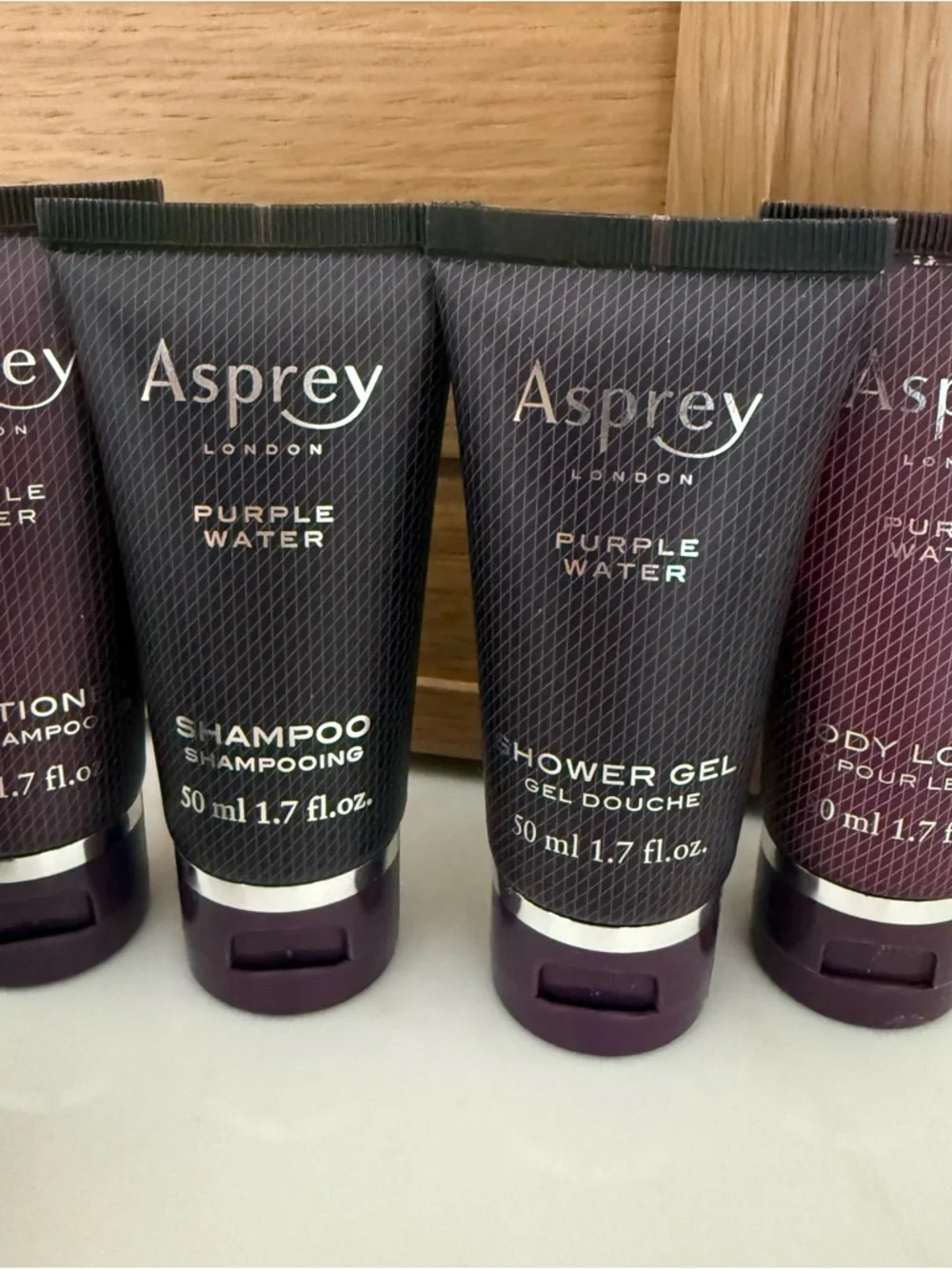 Asprey Purple Water Bath & Body Set in Deep Purple - Picture 3 of 4